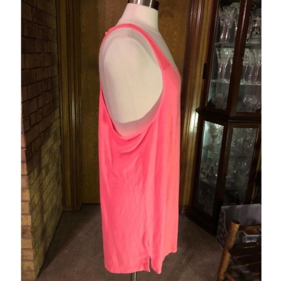 PINK Tank Top/Coverup - Picture 5 of 5